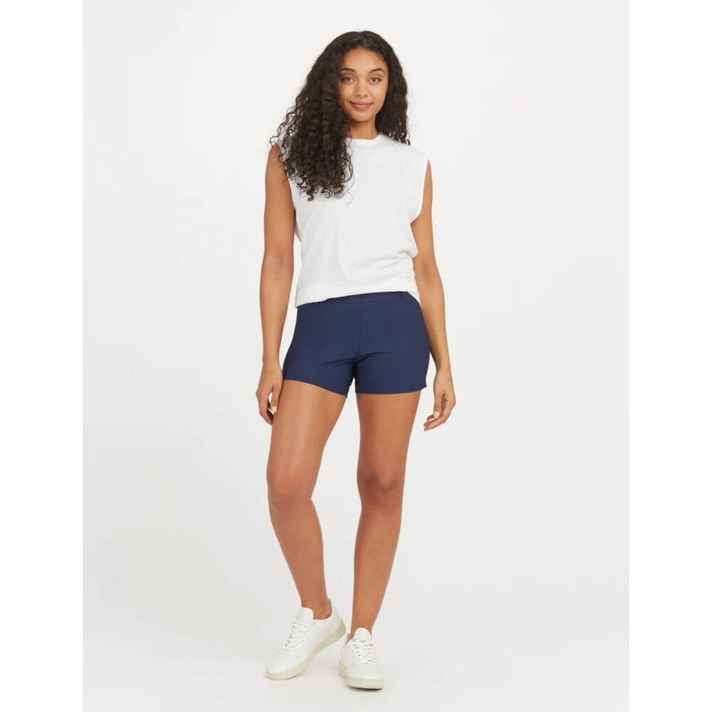 Spanx Sunshine Short in Midnight Navy Size Medium MSRP $78